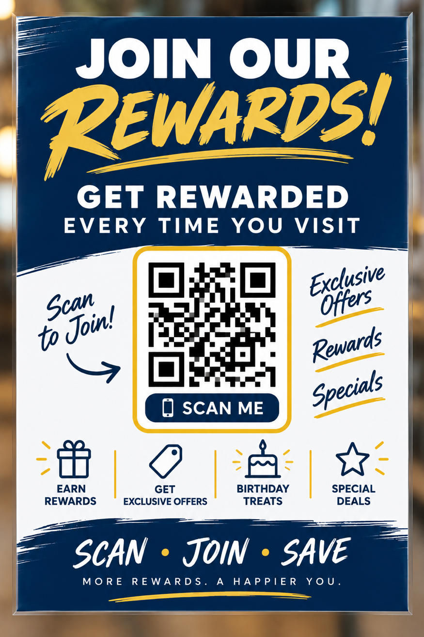 Rewards & Loyalty Cards (4×6 Designs)